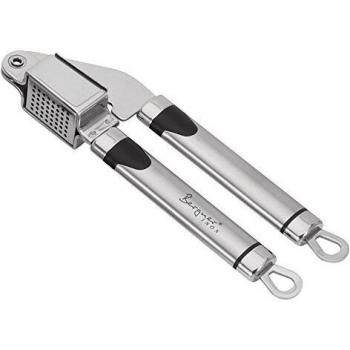 Bergner Gizmo Triturador de ajos, Acero Inoxidable, Plateado, 19 cm