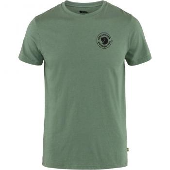 Camiseta de Manga Corta Fjällräven 1960 Logo Verde Patina