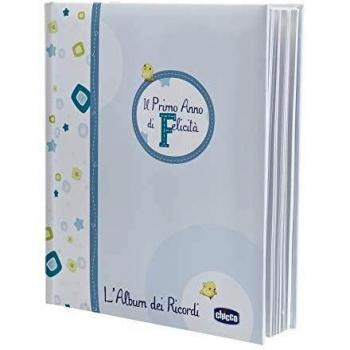 Chicco 023102 - Álbum de fotos y recuerdos, color azul