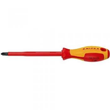KNIPEX Destornillador para tornillos cruciformes Phillips aislado 1000V