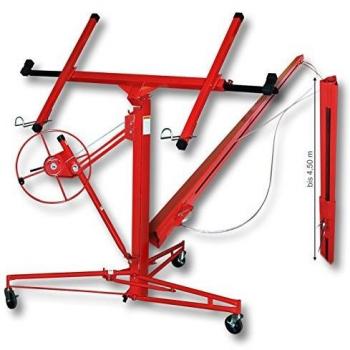 Elevador de Paneles de Pladur XXL con Extensión Portátil de 140cm - Capacidad Máxima 68kg
