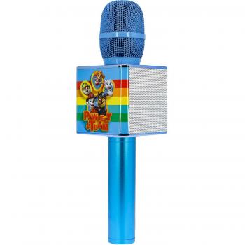 OTL Technologies Patrulla Canina Micrófono Karaoke Infantil Inalámbrico con Altavoz Integrado Color Azul