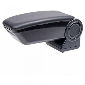 Reposabrazos ARMSTER 3 para FIAT Punto 2015-2018 con calefacción en consola, polipiel negra