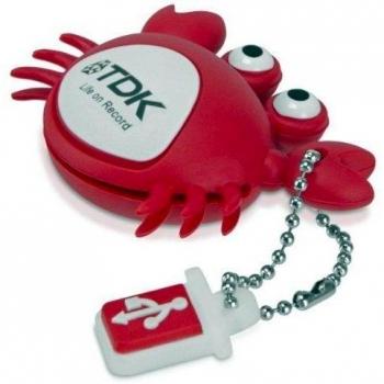 TDK 79020 - Memoria USB de 8 GB, rojo