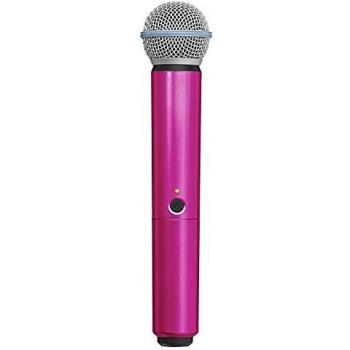 Shure WA713-PNK - Color Handle Only for BLX with SM58/BETA58A Transmitter, Pink