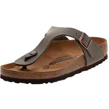 Birkenstock Gizeh Unisex Flip-Flops - Gray, Size 36