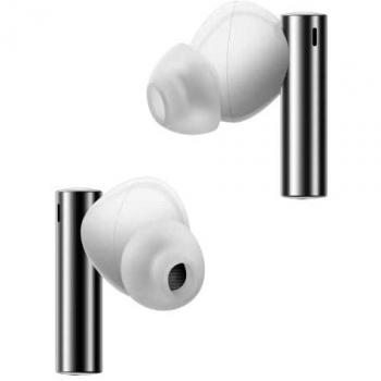realme Buds Air 3 Auriculares Inalambricos,Cancelación activa de ruido, Controlador dinámico de refuerzo de graves de 10mm,Hasta 30 horas de reproducción,Resistencia al agua IPX5,Blanco galaxia