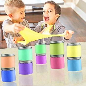Aitsite Pack-12 Tarro Plastico con Tapa de Metal Atornillable