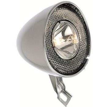 Busch & Müller Scheinwerfer Lumotec Retro Faro, Unisex Adulto, Plata, 6 x 4 x 4 cm