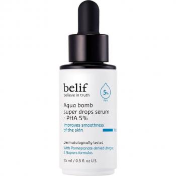 Belif Aqua Bomb Super Drops Serum PHA 5% for All Skin Types 15mL