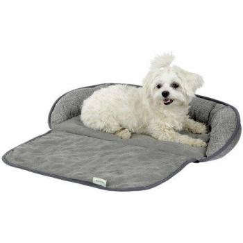 Cojín de sofá Kerbl Emalia 98x66x12 cm gris