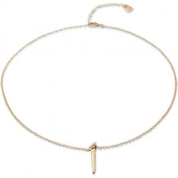 UNO de 50 Golden Brass Nail-Shaped Necklace