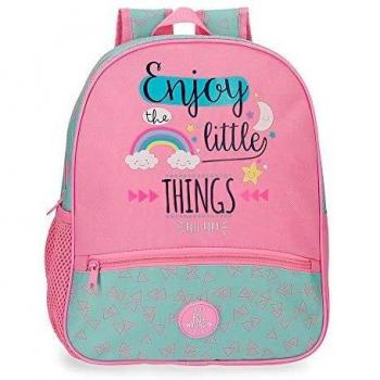 Roll Road Little Things Mochila infantil, 33 cm, 9.8 litros, Rosa