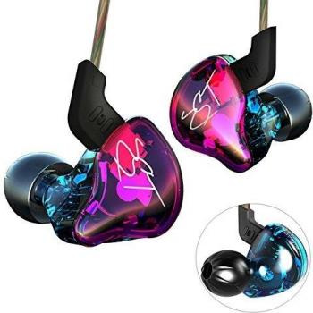 Yinyoo KZ ZST auriculares, estructura balanceada + driver dual dinámico híbrido, alta fidelidad, in-ear