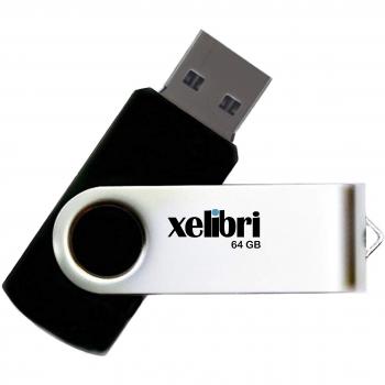 Xelibri Memories Go USB 3.0 64 GB Memoria Flash negro