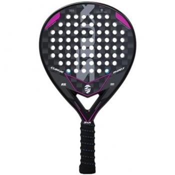 Siux Curve Avant (2023) - Pala de pádel, diseño aerodinámico, forma lágrima, balance medio, núcleo de goma EVA soft, superficie de fibra de vidrio y carbono 3K, ideal para jugadores intermed