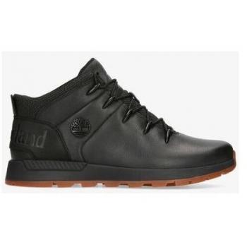 Botas de piel Timberland Sprint Trekker Mid para hombre, color negro, talla 41