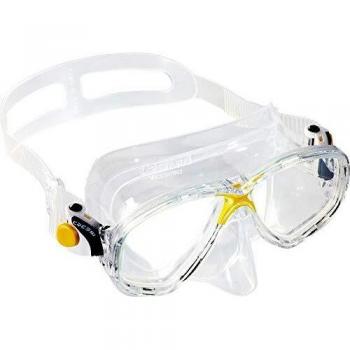 Cressi Marea - Gafas de Snorkeling Unisex, Color Transparente/Amarillo