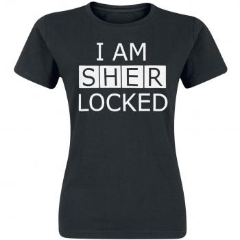 Sherlock I Am Sherlocked Camiseta Mujer Negro M