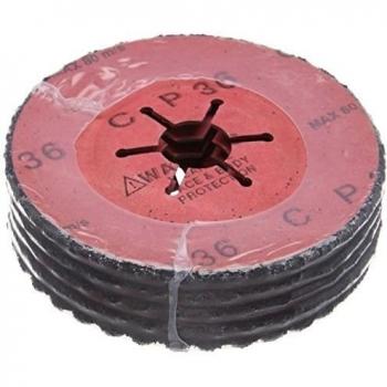 Connect 32073 semiflex Discos de Lijado Abracs, P36 x 115 mm, 5 Unidades