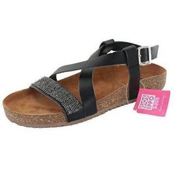 Gioseppo Laso - Sandalias De Vestir para niña, color negro, talla 31