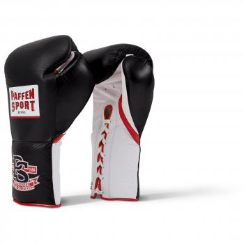 Paffen Sport Pro Mexican Boxeo para el Competición, todo el año, Unisex, color negro/blanco/rojo, tamaño 10UZ - XL