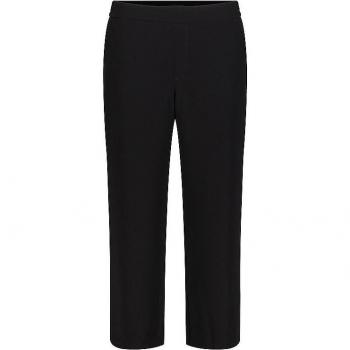 MAC Cropped Black Trousers Straight-Leg Style, Female, Size: 2XL