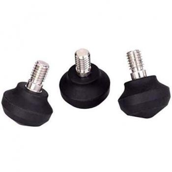 Patas de Trípode Leofoto LF-13 - 3 Piezas, Caucho Antideslizante, Tamaño 13mm