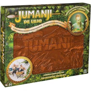 Juego de Mesa Jumanji Deluxe Electrónico con Tablero, Luces y Sonidos Spin Master