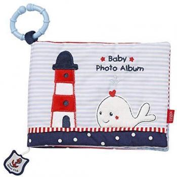 Álbum de Fotos Ocean Club - Álbum Interactivo de Tela para Bebés y Niños a Partir de 0 Meses