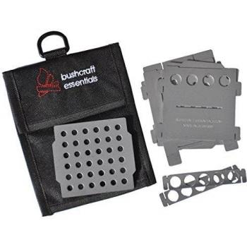 Set de Estufa Bushbox Esencial para Bushcraft - Estufa Portátil y Compacta para Exteriores