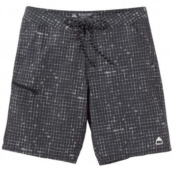 Burton Moxie Pantalones Cortos, Hombre, True Black Ripstop, 28