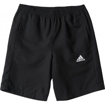 adidas Coref Wov Sh Y Pantalón Corto, Niños, Azul / Gris / Negro / Blanco, 164