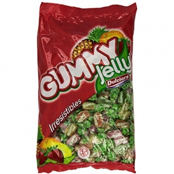 Dulciora Gummy Jellies, Caramelos Masticables - 2kg