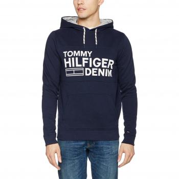 Hilfiger Denim Thdm Basic Hd Hknit L/s 48, Chándal para Hombre, Negro