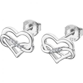 Pendientes Lotus Silver LP3307-4/1 Moments de Plata en Forma de Corazón para Mujer