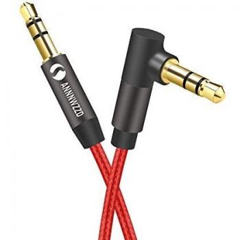 LinkinPerk - Cable Auxiliar de Audio estéreo DE 3,5 mm para iPod, iPhone, iPad, Home Audio Cord 3 m
