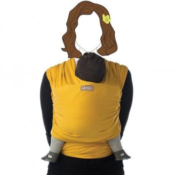 Babylonia Tricot-Slen Organic 961 bufanda Portage Honey Gold 1