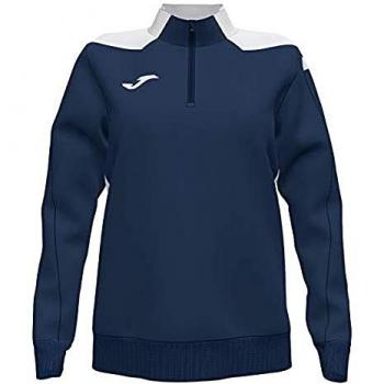 Sudadera de fútbol Joma Championship VI mujer marino blanco, sin capucha, talla XL