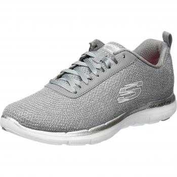 Skechers - Flex Appeal 2.0-Metal Madness, Zapatillas De Deporte Para Exterior Mujer, Gris
