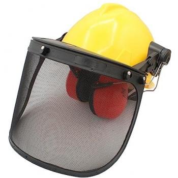 Kit de Protección Forestal con Pantalla, Casco y Auriculares