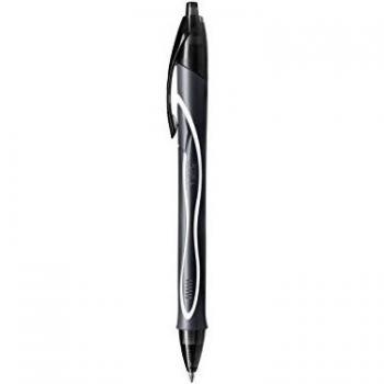 BIC Gelocity Quick Dry Retractable Gel Pen - Black, 0.7 mm