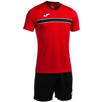 Conjunto de fútbol Joma Victory hombre/niño rojo negro