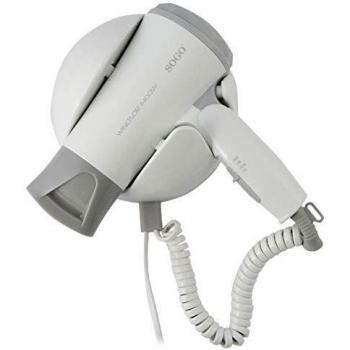 Secapelos Hotel Secador de pelo de Pared 1.400 W con ajuste de 2 velocidades