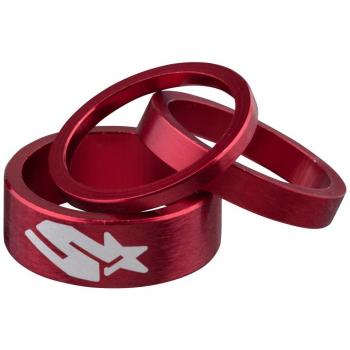 Spank Tweet Tweet - Manillar para Bicicletas, Color Rojo