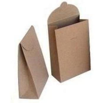 10 Cajas kraft tamaño 17,5 x 10 cms TODOKRAFT