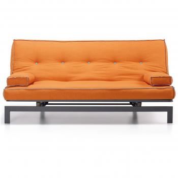 Kavehome Sofá cama Joy, naranja