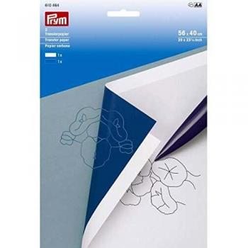 Prym Blue & White Transfer Paper, Blue, White, One Size