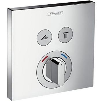 Hansgrohe 15768000 ShowerSelect grifo empotrado, cromo, 2 salidas