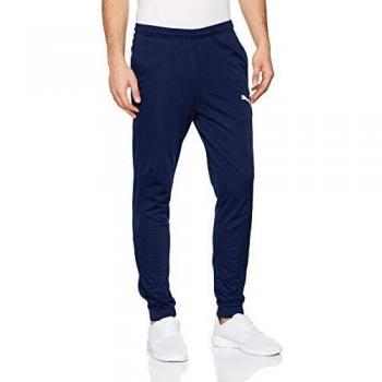 PUMA Liga Sideline Poly Core Pantalón, Hombre, Azul